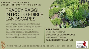 Primaire afbeelding van Introduction to Edible Landscaping with Tracey Raggi