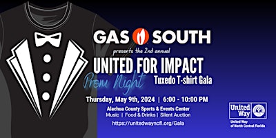 Primaire afbeelding van United for Impact: Tuxedo T-shirt Gala