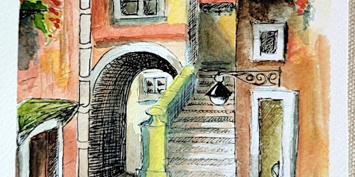 Imagen principal de Watercolors and Architecture ( Tuesdays 4 sessions)