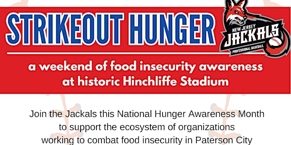 Strikeout Hunger with SPCDC and the New Jersey Jackals