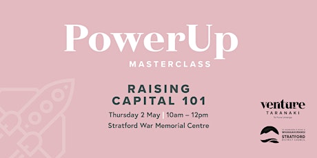 PowerUp Masterclass - Raising Capital 101 primary image