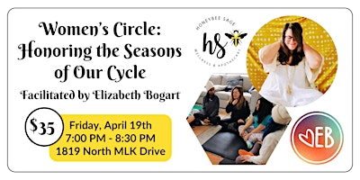 Imagen principal de Women's Circle: Honoring the Seasons of Our Cycle