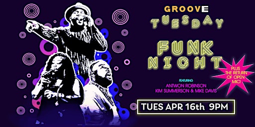 Imagem principal do evento Tuesday Funk Night @ Groove
