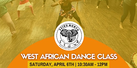 Ezibu Muntu's Saturday West African Dance Class