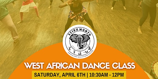 Ezibu Muntu's Saturday West African Dance Class primary image