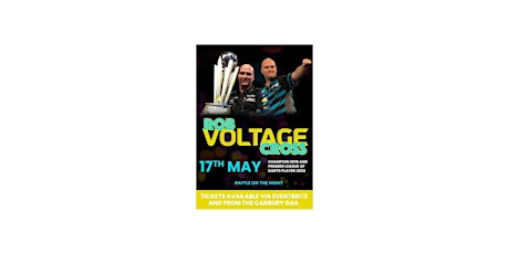 Rob Cross Exhibition, hosted by Carbury GAA darts team