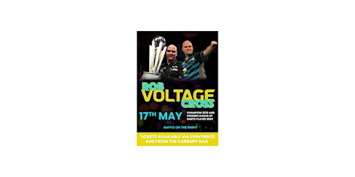 Rob Cross Exhibition, hosted by Carbury GAA darts team primary image