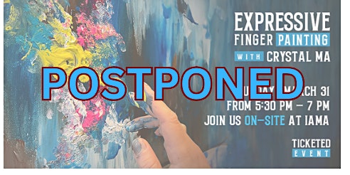 Expressive Finger Painting with Crystal Ma, 3/31/2024 from 5:30 PM to 7 PM primary image