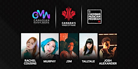 Canada's Walk of Fame RBC Emerging Musician Program Showcase at CMW