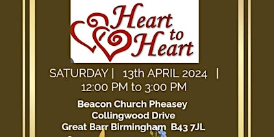 Female Pastors Fellowship & Prayer Luncheon - Heart to Heart primary image
