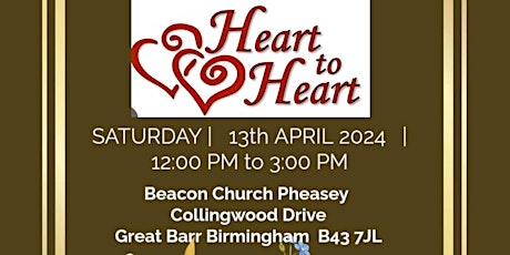 Female Pastors Fellowship & Prayer Luncheon - Heart to Heart