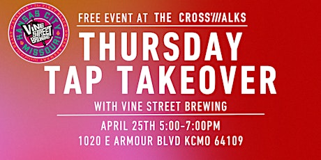 Thursday Tap Takeover with Vine Street Brewing Co.