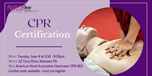 Imagem principal do evento CPR Certification