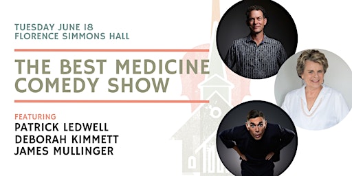 Imagem principal do evento The Best Medicine Comedy Show- Charlottetown- $40- Festival of Small Halls