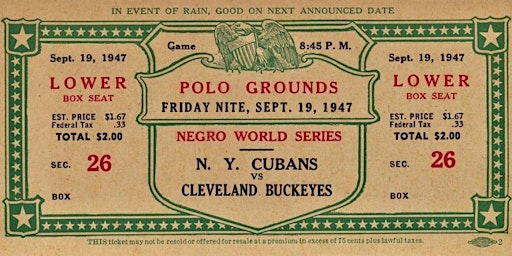 Primaire afbeelding van Negro League World Series: The Long Forgotten Other Fall Classic