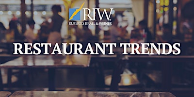 Hauptbild für Restaurant Trends 2024