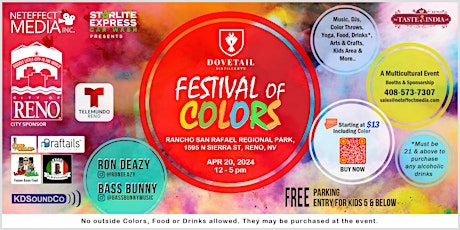 Festival of Colors - RENO 4.20.24