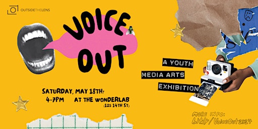 Imagem principal do evento Voice Out: A Youth Media Arts Exhibition