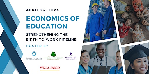 Image principale de Regional Economics of Education Summit: Dublin-Laurens, GA