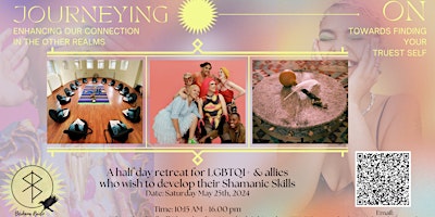 Imagem principal do evento Journeying On  :  A half day retreat for LGBTQI+  & Allies