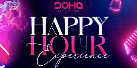 Join us for happy hour drinks thursday all day @ doha bar lounge