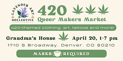 Primaire afbeelding van 420 Queer Makers' Market