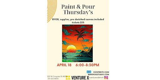 Imagem principal de Paint & Pour Thursday's