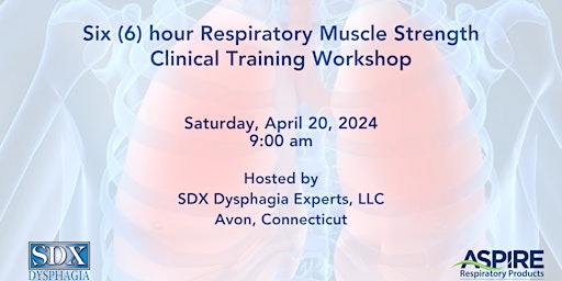 Immagine principale di 6 hr Respiratory Muscle Strength Training Workshop 