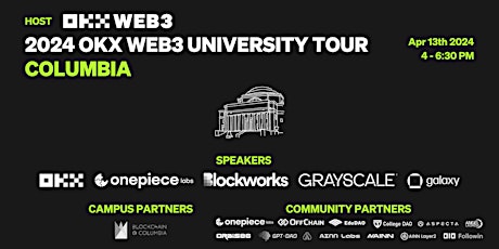 OKX Web3 University Tour - Columbia University