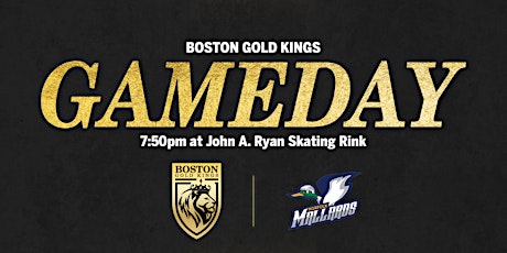 Boston Gold Kings vs Norfolk Mallards