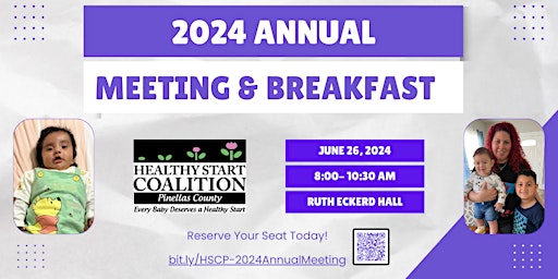 Primaire afbeelding van Healthy Start Coalition of Pinellas 2024 Annual Meeting