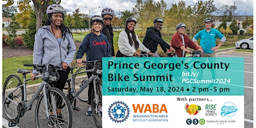 Primaire afbeelding van 2024 Prince George's County Bike Summit