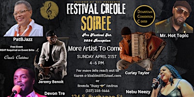Imagem principal do evento Festival Creole Soiree