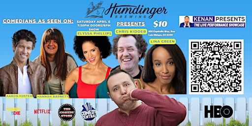 Comedy Night at Humdinger Brewing SLO primary image
