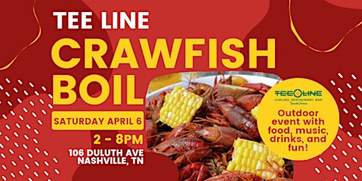 Primaire afbeelding van Tee Line Crawfish Boil!