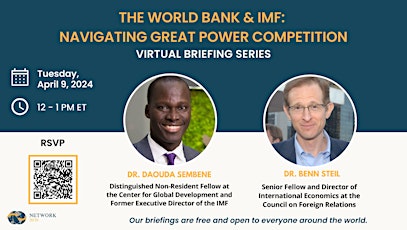 The World Bank & IMF: Navigating Great Power Competition