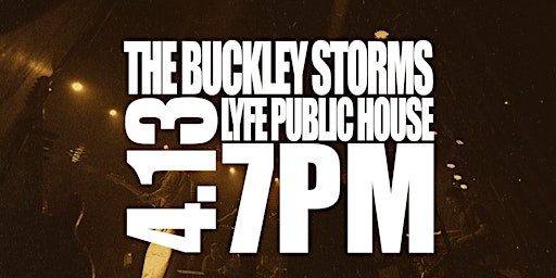 Imagem principal do evento A Musical Evening with The Buckleys @ LYFE Public House