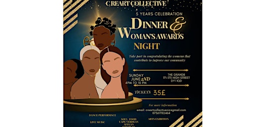 Immagine principale di Woman's Award Celebrating 5 years of CReART Collective 