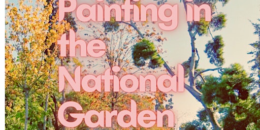 Painting in the national garden of Athens primary image