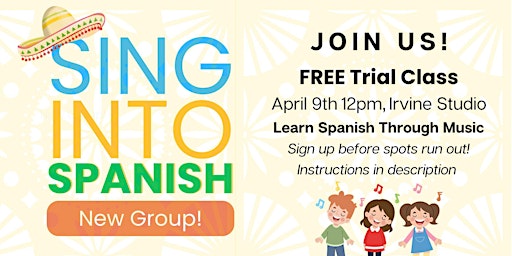 Sing Into Spanish parent-and-me primary image