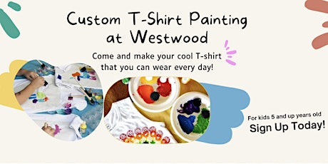 T-shirt painting for Kids, Art & Craft classes. Creativity lesson.