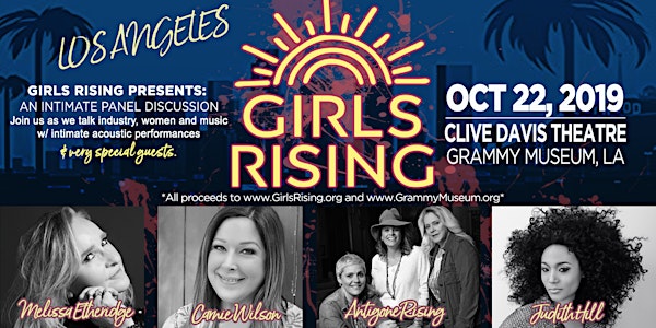 Girls Rising Presents: An Intimate Panel Discussion