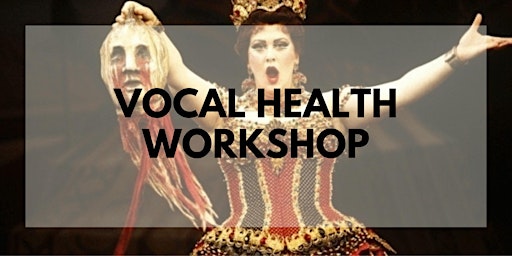 Imagem principal do evento Vocal health Workshop