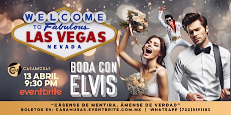 BODA CON ELVIS AL ESTILO LAS VEGAS