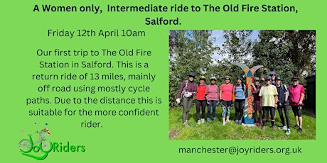 A Ladies Only Intermediate Ride to The Old Fire Station, Salford