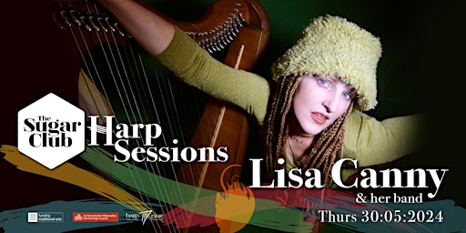 Image principale de Lisa Canny & Band at The Sugar Club Harp Sessions