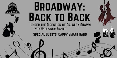 Primaire afbeelding van SINGchronicity presents   BROADWAY: Back-to-Back