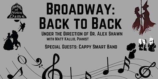 Primaire afbeelding van SINGchronicity presents   BROADWAY: Back-to-Back