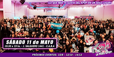 K-style SÁB 11/5 ¡No te podés perder vivir esta experiencia única en KPOP!