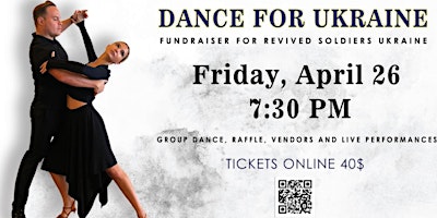 Imagen principal de Dance for Ukraine - Fundraiser for Revived Soldiers Ukraine